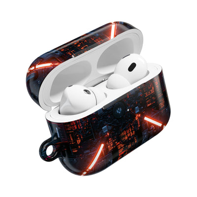 Cybernetic Reactor Core · Hard Case for AirPods & AirPods Pro · Black
