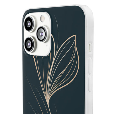 Botanical Contour · Lite Phone Case for iPhone ·  Teal
