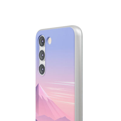 Purple Lite Phone Case for Samsung - Lavender Alpine Dawn