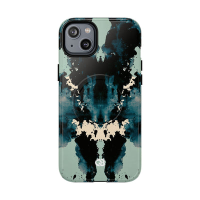 Rorschach Ink Void · Tough 2.0 Magnetic Phone Case for iPhone · Black