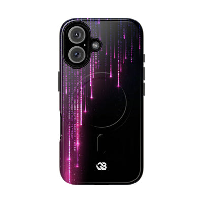 Binary Cascade · Tough 2.0 Magnetic Phone Case for iPhone · Black
