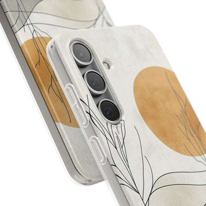 Orange Halo Samsung S24 Plus Cover - Blød