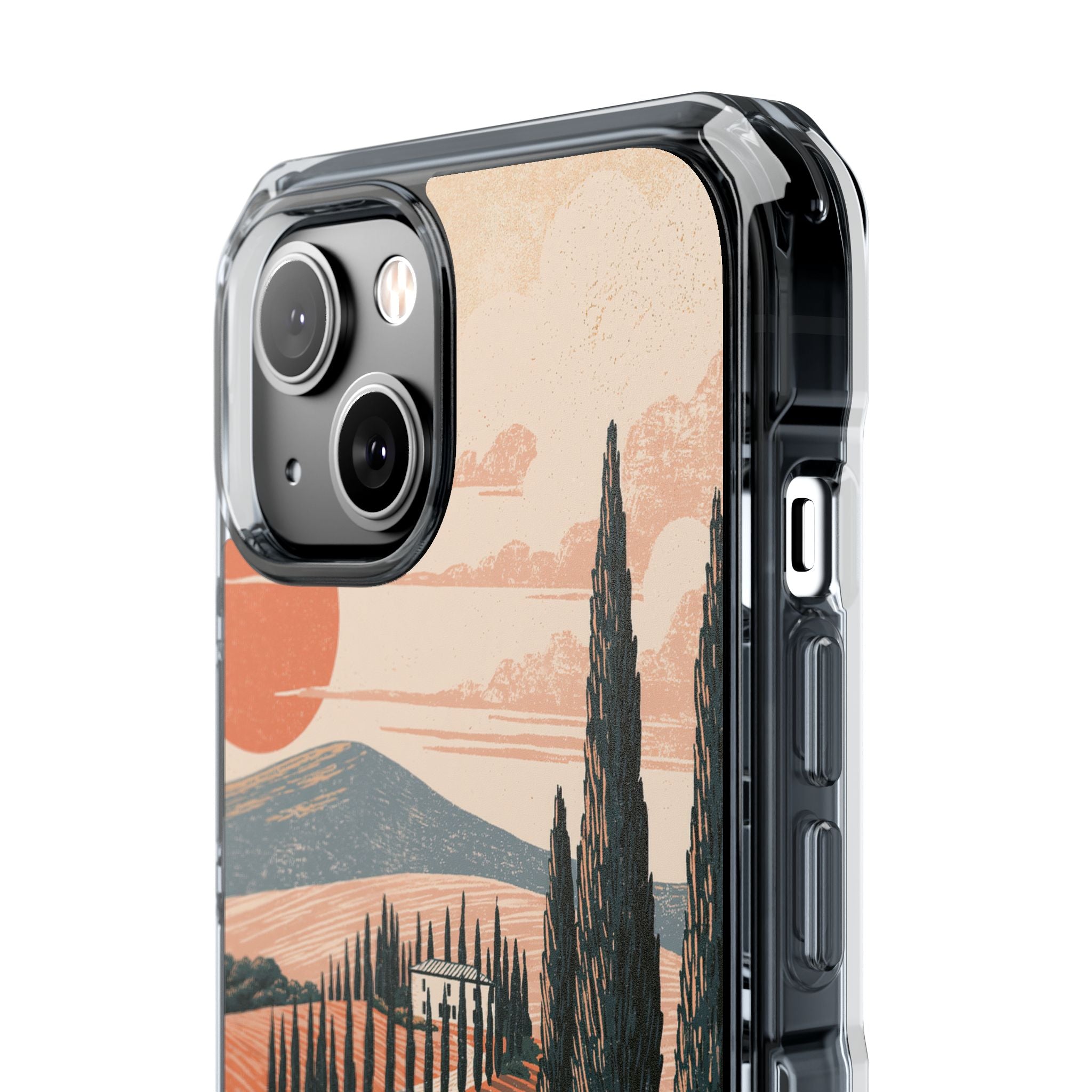 Orange Impact MagSafe Phone Case for iPhone - Terracotta Ridge Trail