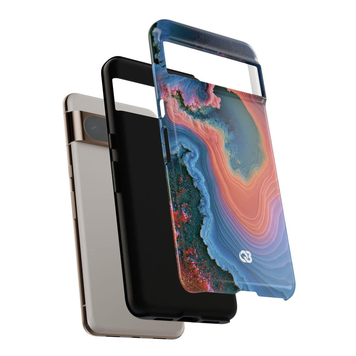 Luminous Resonance · Tough Phone Case for Pixel ·  Blue