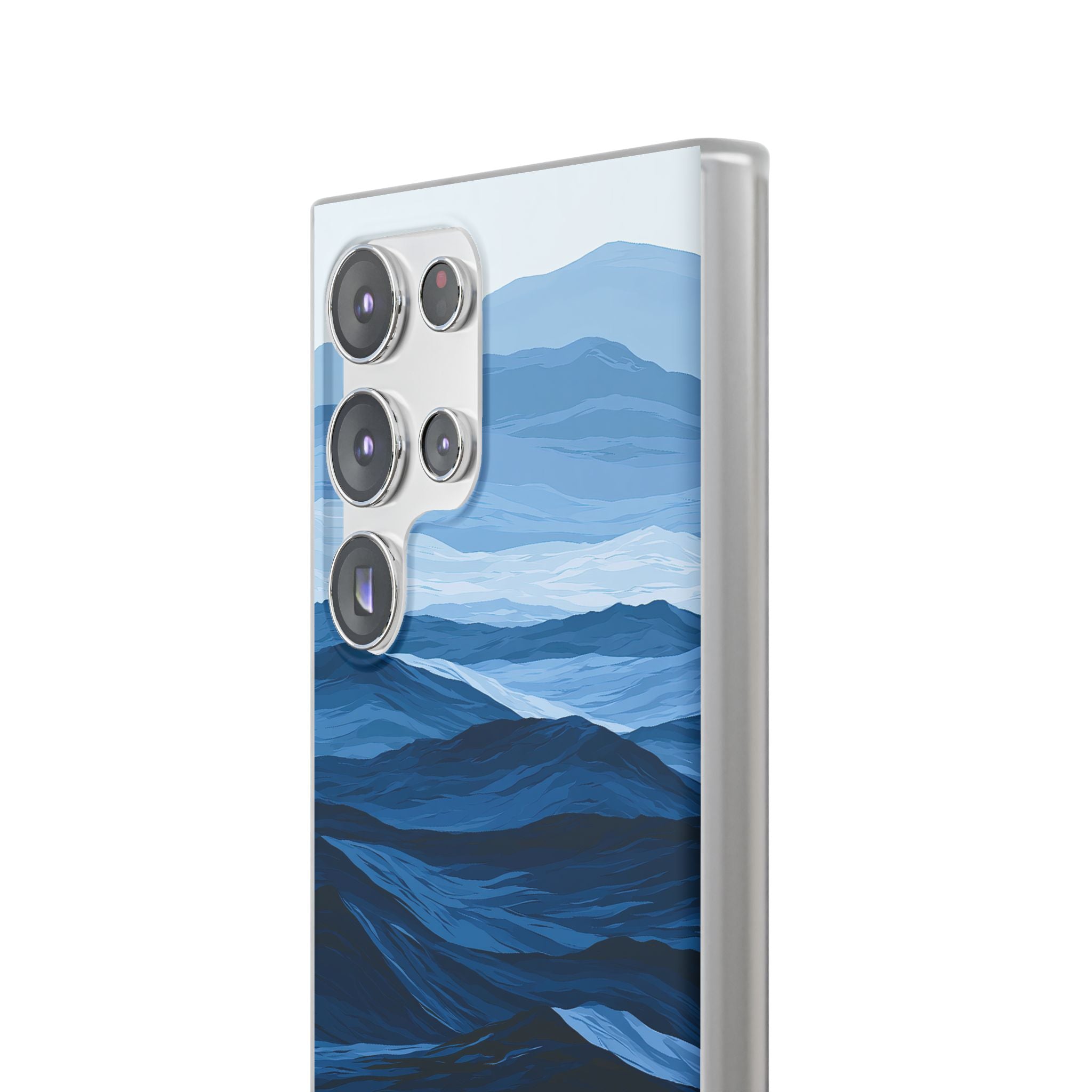 Blue Lite Phone Case for Samsung - Cobalt Ridge Tides