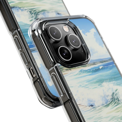 Foamy Wave Breeze iPhone 14 Pro Case - Impact
