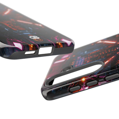 Cybernetic Reactor Core · Tough Phone Case for Samsung · Black