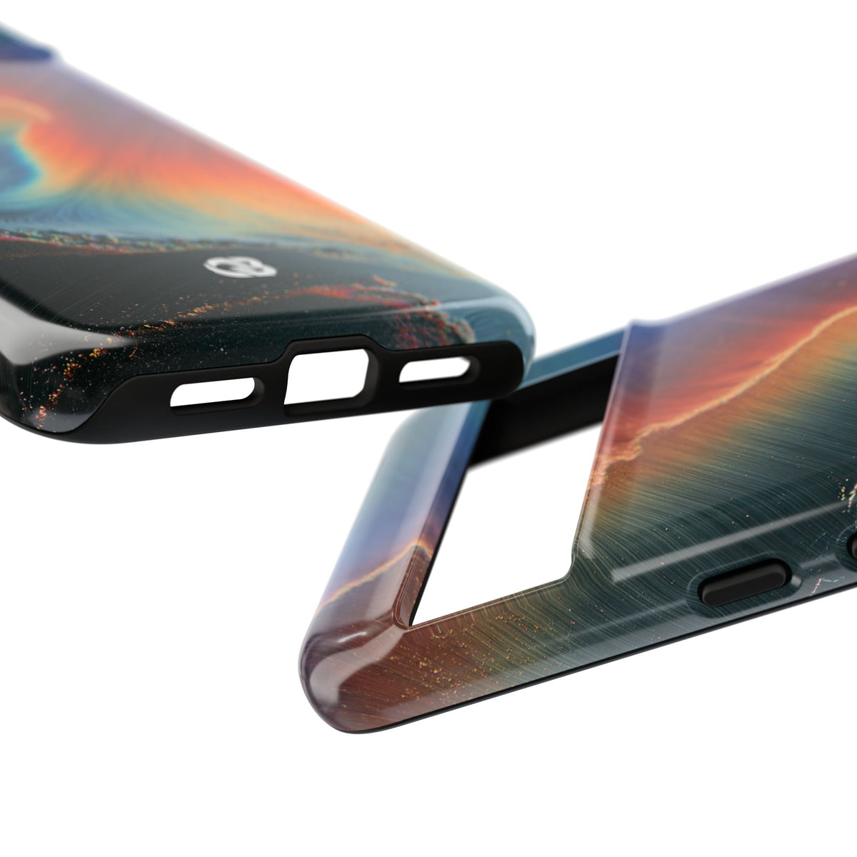 Prismatic Aura Shift · Tough Phone Case for Pixel ·  Blue