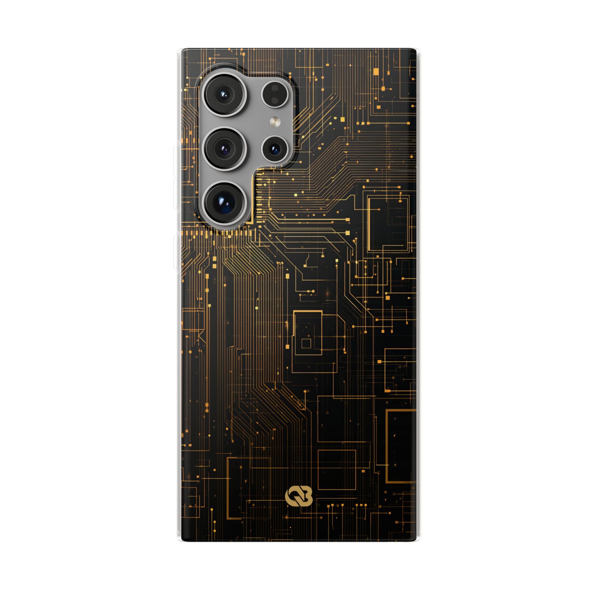 Gold Lite Phone Case for Samsung - Amber Core Mainframe