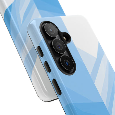 Blue Tough Phone Case for Samsung - Arctic Glacial Ridge
