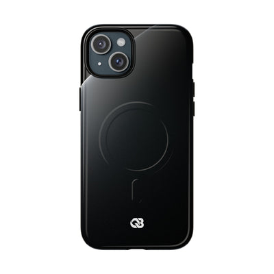 Black Tough 2.0 Magsafe Phone Case for iPhone - Obsidian Lunar Arch