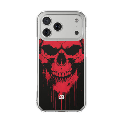 Crimson Street Skull · Impact Phone Case for iPhone · Magsafe