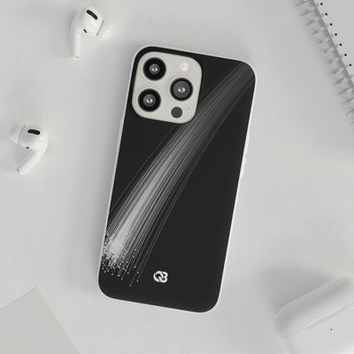 Kinetic Ray Convergence · Lite Phone Case for iPhone ·  Black