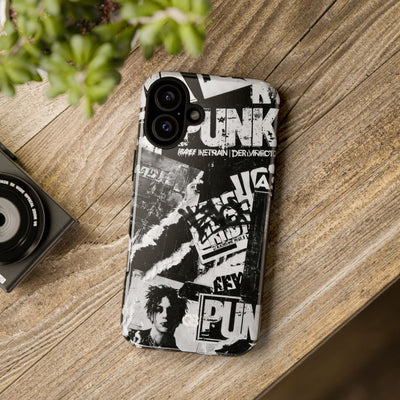 Underground Punk Collage · Tough Phone Case for iPhone · Black