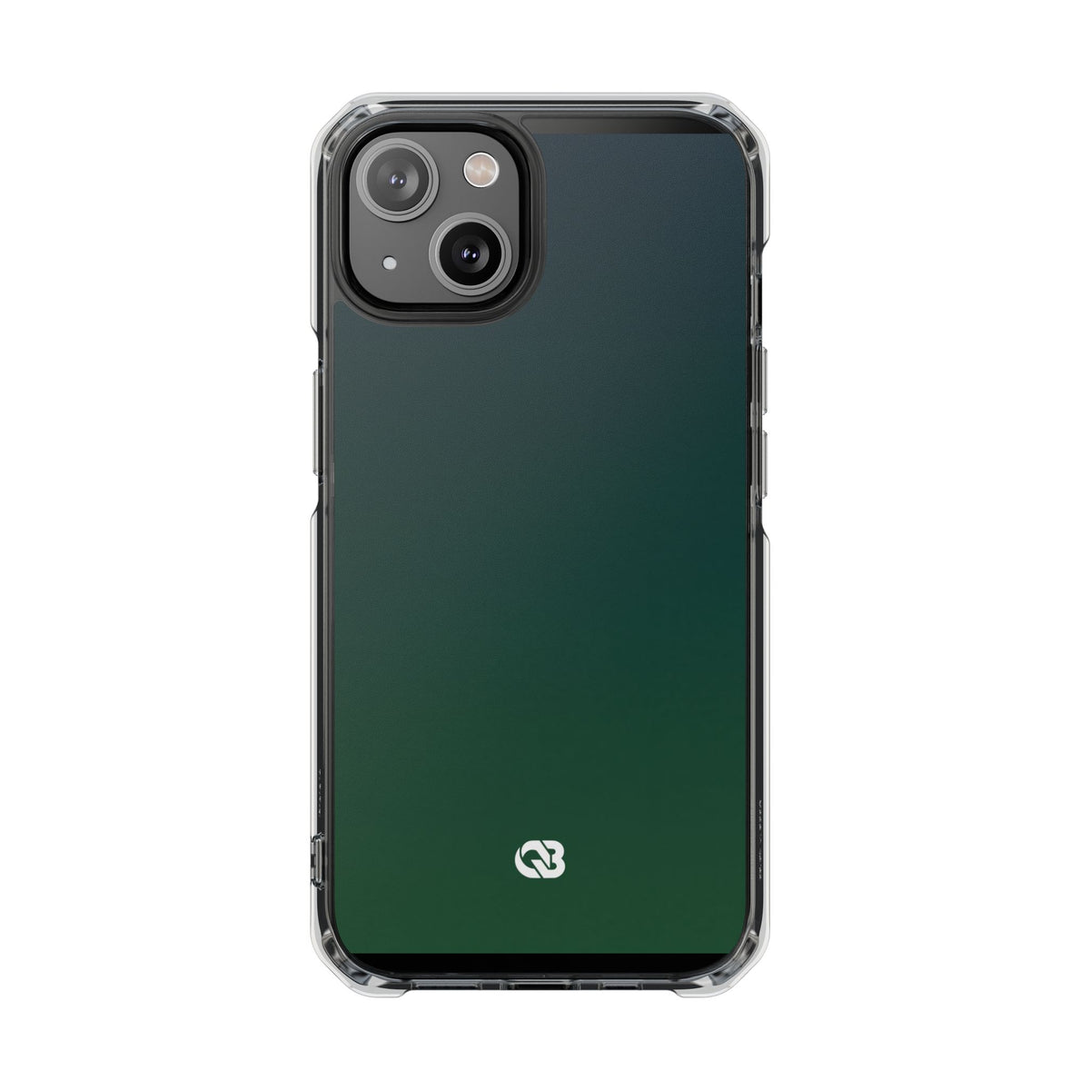 Deep Forest Nocturne · Clear Impact Magnetic Phone Case for iPhone · Green