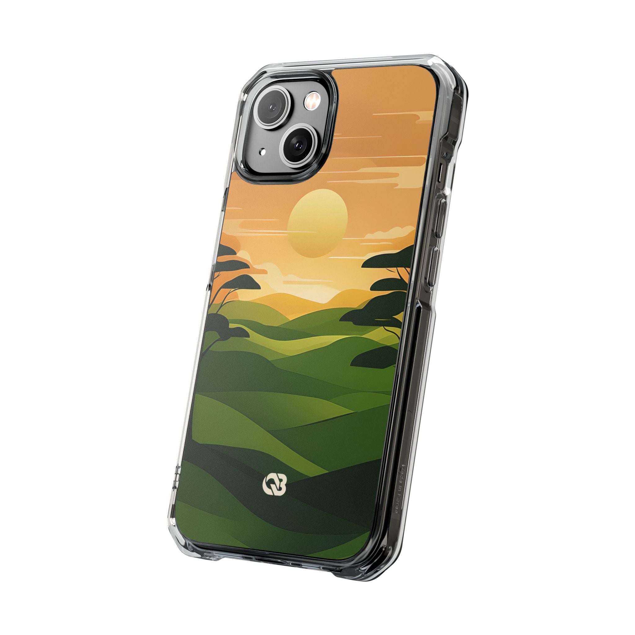Verdant Horizon Sun · Impact Phone Case for iPhone · Magsafe