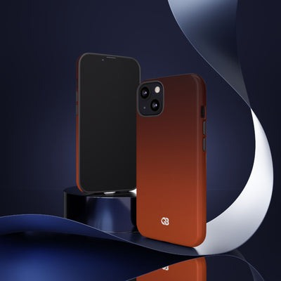 Burnt Amber Spectrum · Tough Phone Case for iPhone · Orange