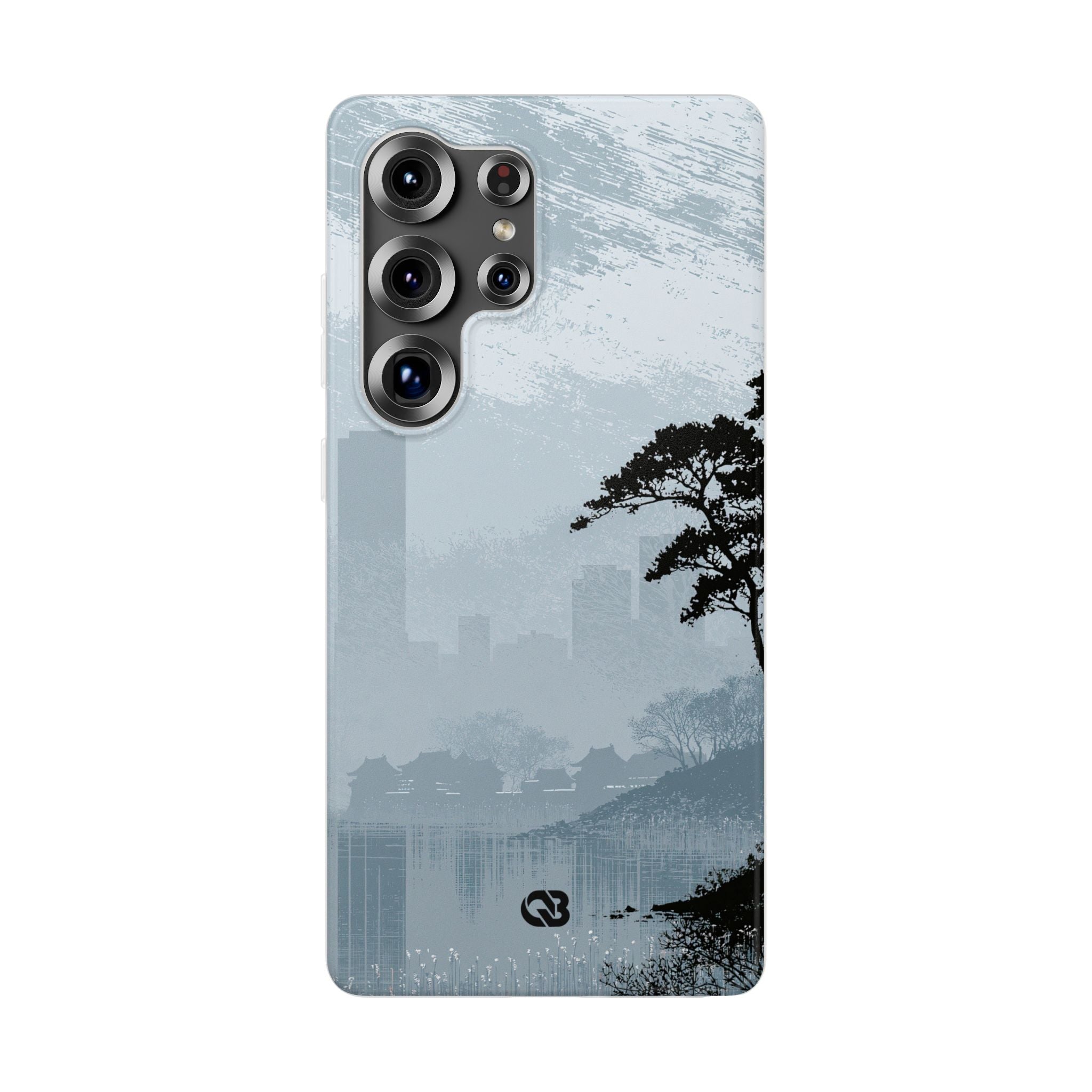 Grey Lite Phone Case for Samsung - Steel Slate Zen