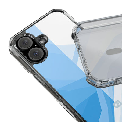Blue Impact MagSafe Phone Case for iPhone - Arctic Glacial Ridge