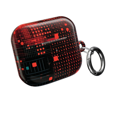 Crimson Circuit - AirPods Case