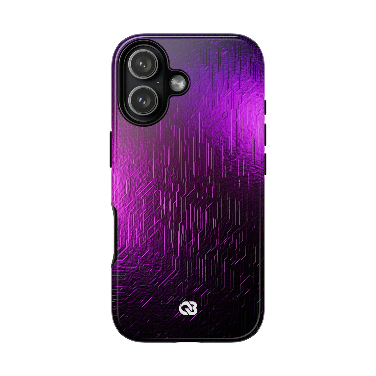 Violet Cyber Circuit · Tough Phone Case for iPhone · Purple