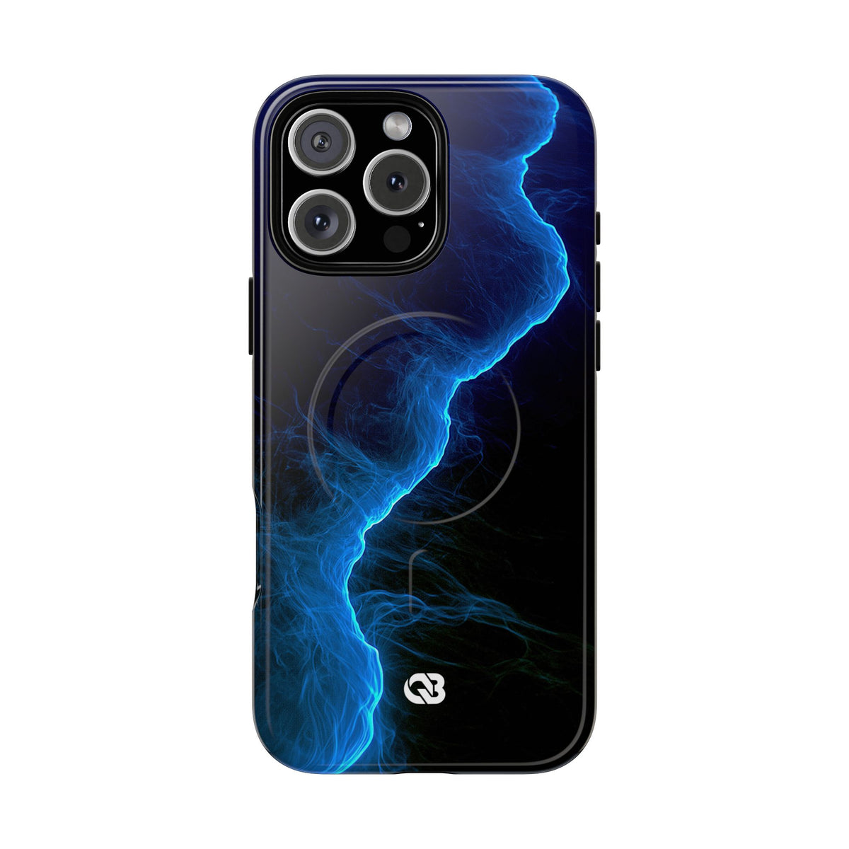 Electric Azure Drift · Tough 2.0 Magnetic Phone Case for iPhone · Blue
