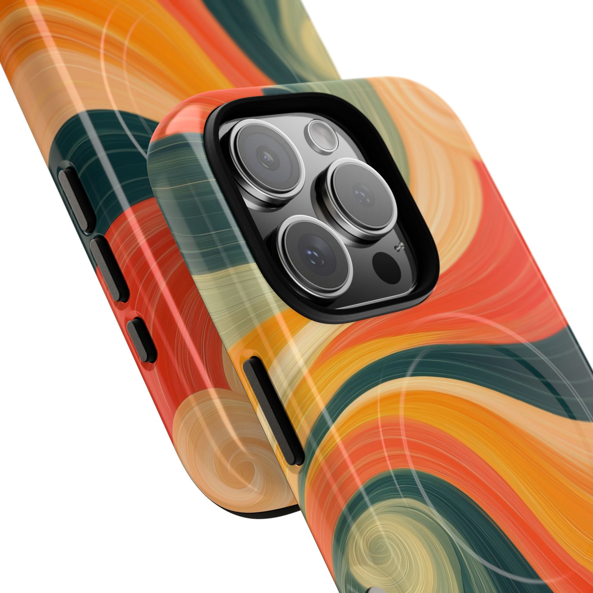 Draaiende Ember iPhone 16 Pro Cover - Tough+