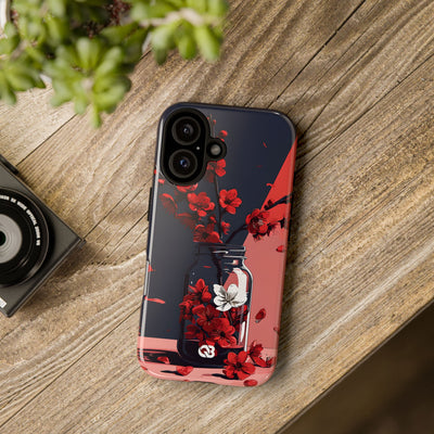 Crimson Blossom Jar · Tough Θήκη για iPhone
