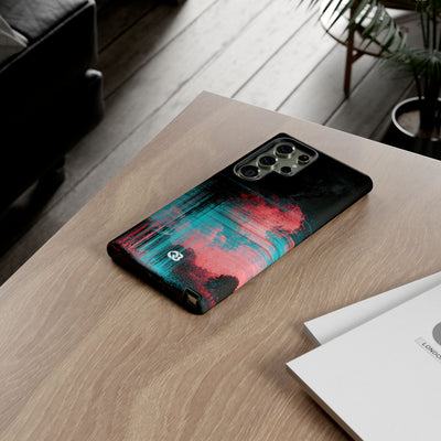 Digital Signal Drift · Tough Phone Case for Samsung · Black