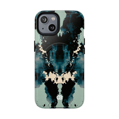 Rorschach Ink Void · Tough 2.0 Magnetic Phone Case for iPhone · Black