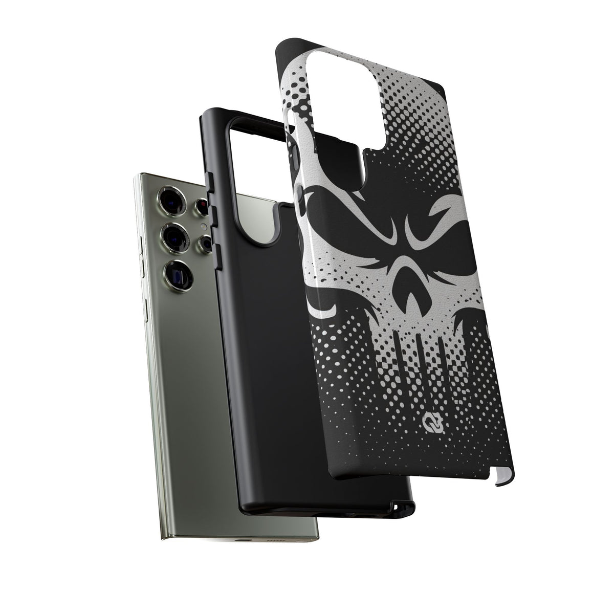 Phantom Halftone · Tough Phone Case for Samsung · Black