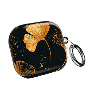 Gilded Ginkgo · Hard Case for AirPods & AirPods Pro · Gold