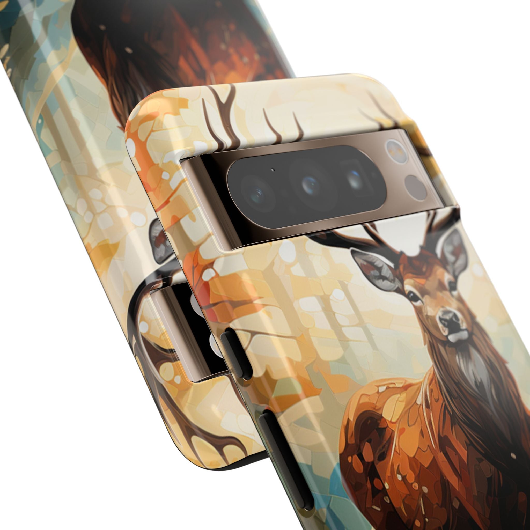 Glowing Stag Google Pixel 8 Pro Case - Tough - CASE•BOB