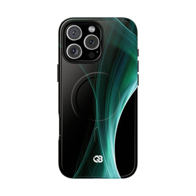 Emerald Lumen · Tough 2.0 Magnetic Phone Case for iPhone · Green