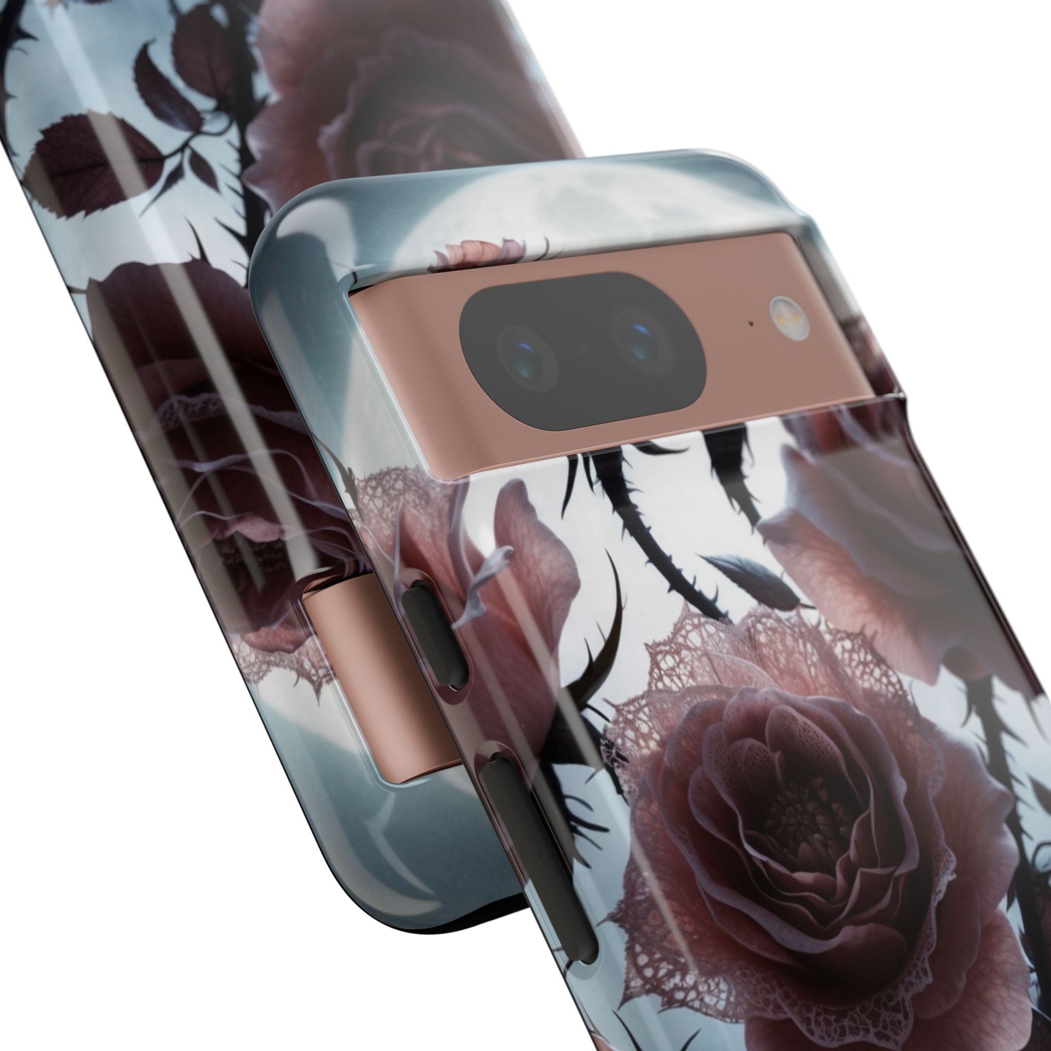 Lunar Lace Petals · Tough Phone Case for Google Pixel