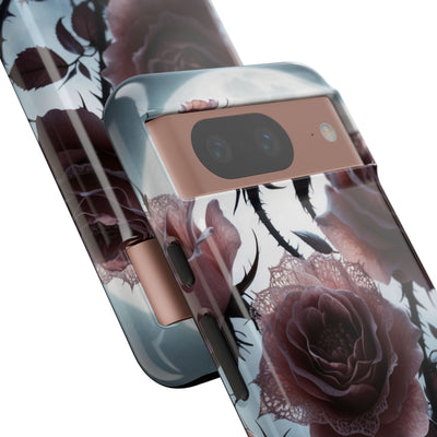 Lunar Lace Petals · Tough Phone Case for Google Pixel