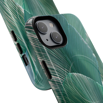 Translucent Fan Palm · Tough 2.0 Magnetic Phone Case for iPhone · Teal