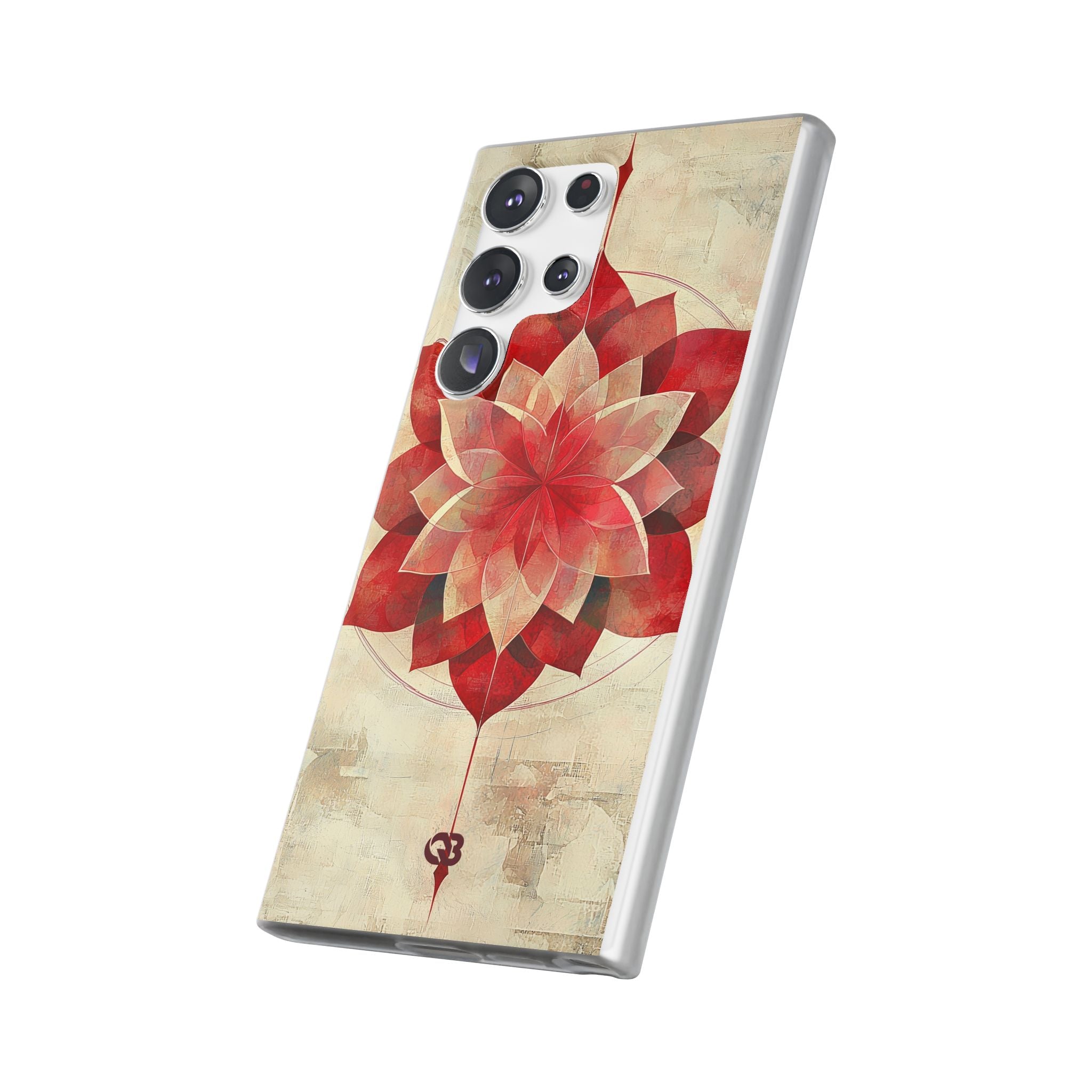 Crimson Petal Peak · Soft Phone Case for Samsung