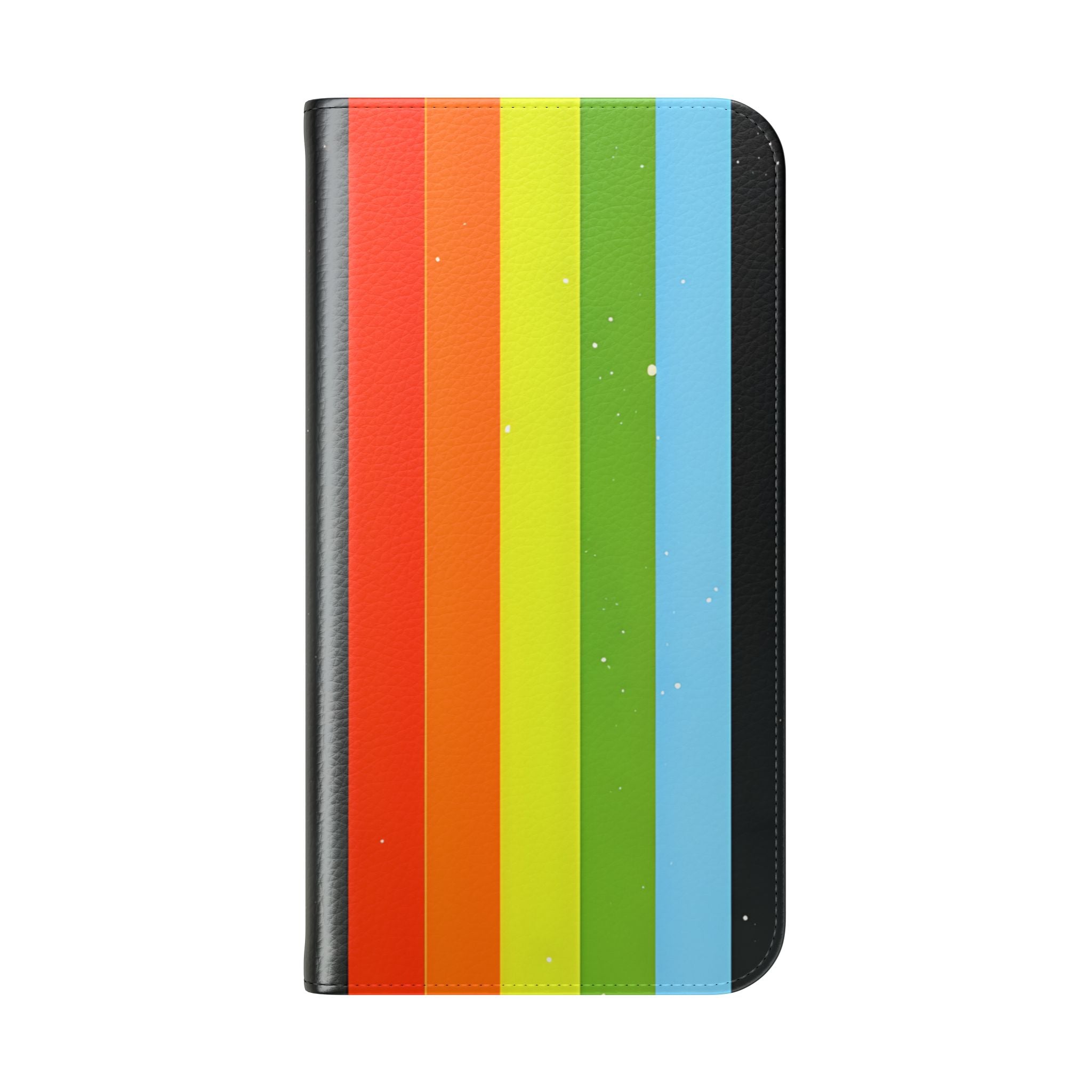 Spectrum Stripes - iPhone 15 Pro Max Case - Wallet