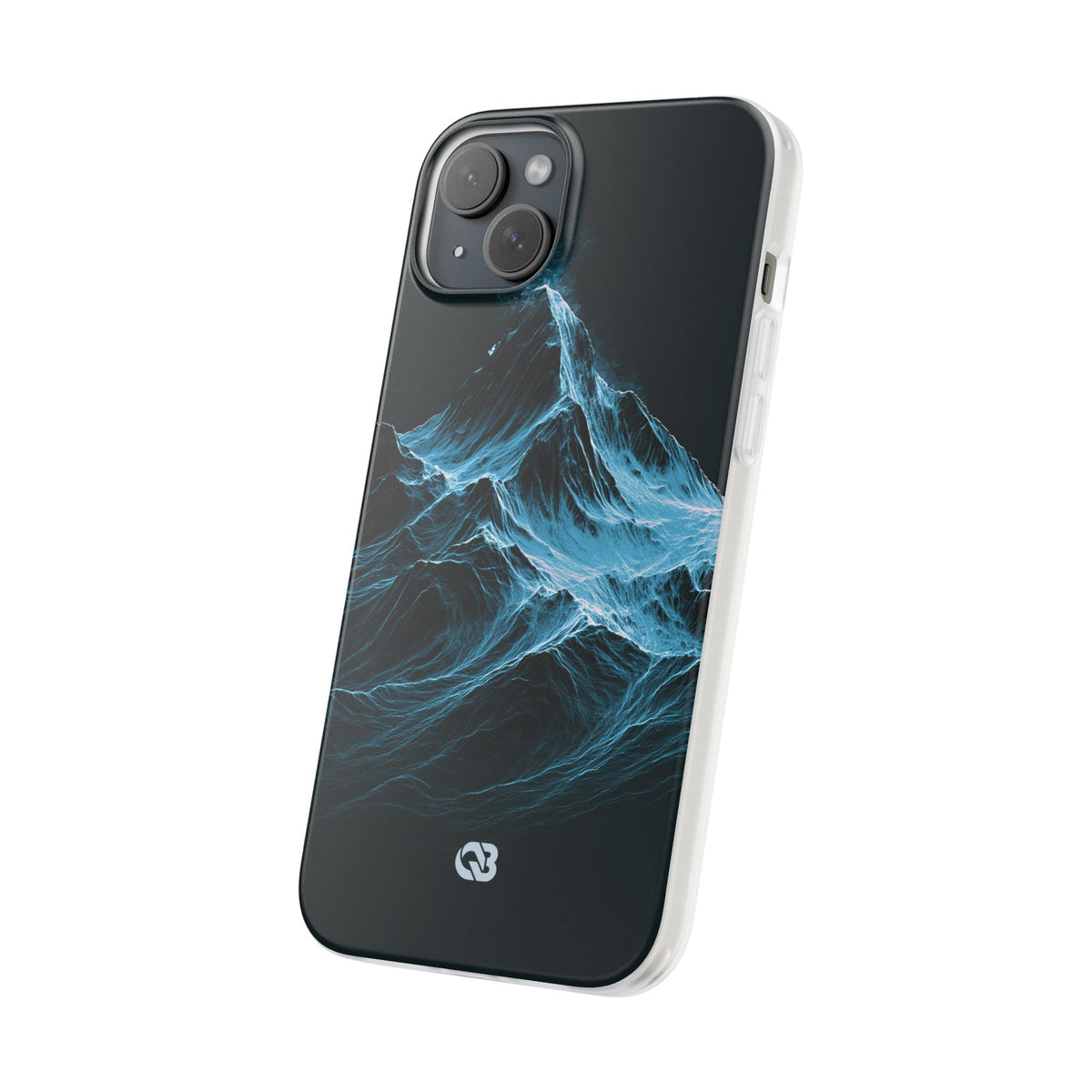 Nordic Frost Peak · Lite Phone Case for iPhone ·  Blue