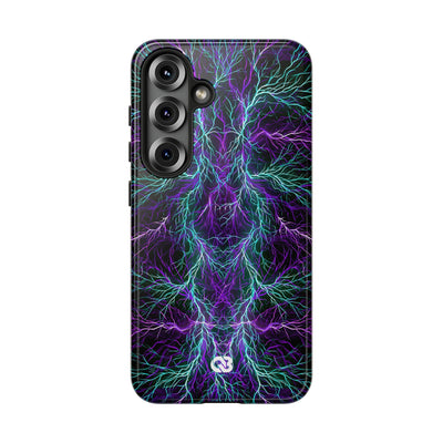 Electric Plasma Arbor · Tough Phone Case for Samsung · Purple
