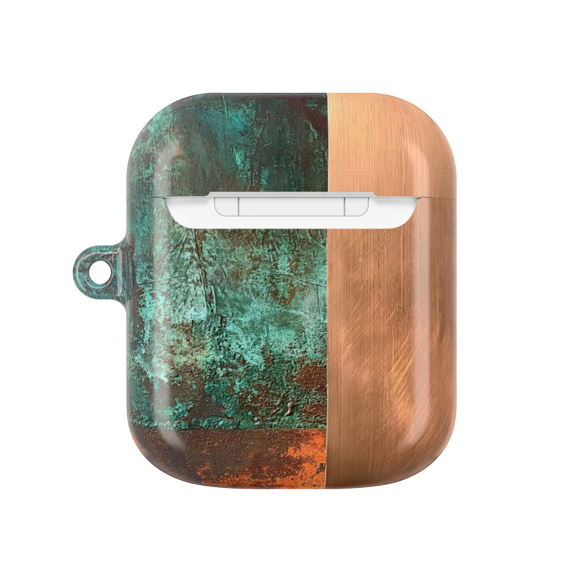 Oxidized Copper Patina · Hard Case for AirPods & AirPods Pro · Green
