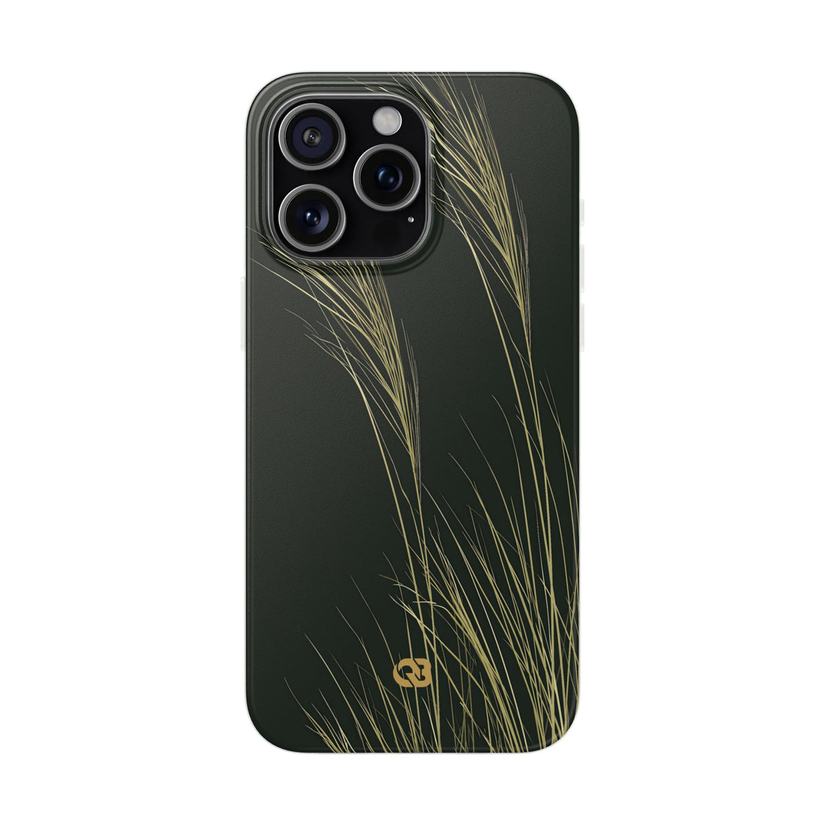 Golden Whispering Reeds · Lite Phone Case for iPhone ·  Green