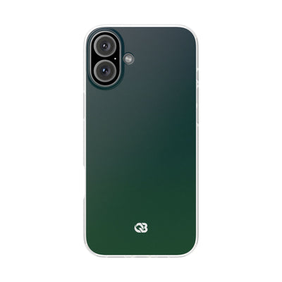 Green Lite Phone Case for iPhone - Midnight Pine Horizon