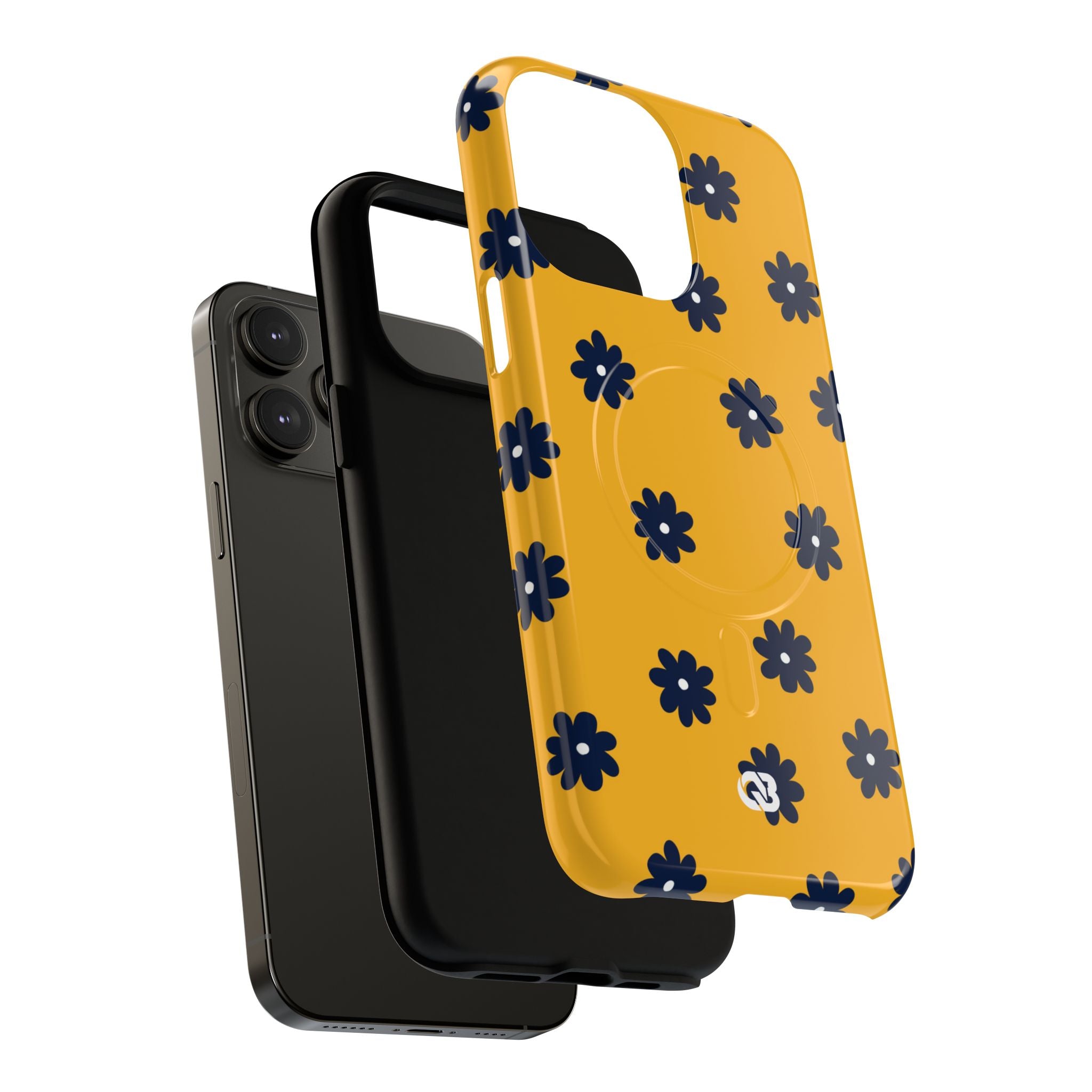 Navy Daisy Mustard · Tough+ Phone Case for iPhone · Magsafe