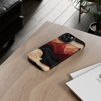 Ember Wave Dispersion · Tough Phone Case for iPhone · Red