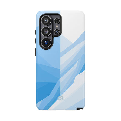 Blue Tough Phone Case for Samsung - Arctic Glacial Ridge