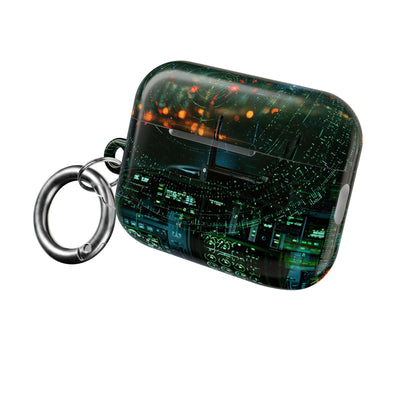 Tactical Avionics HUD · Hard Case for AirPods & AirPods Pro · Green