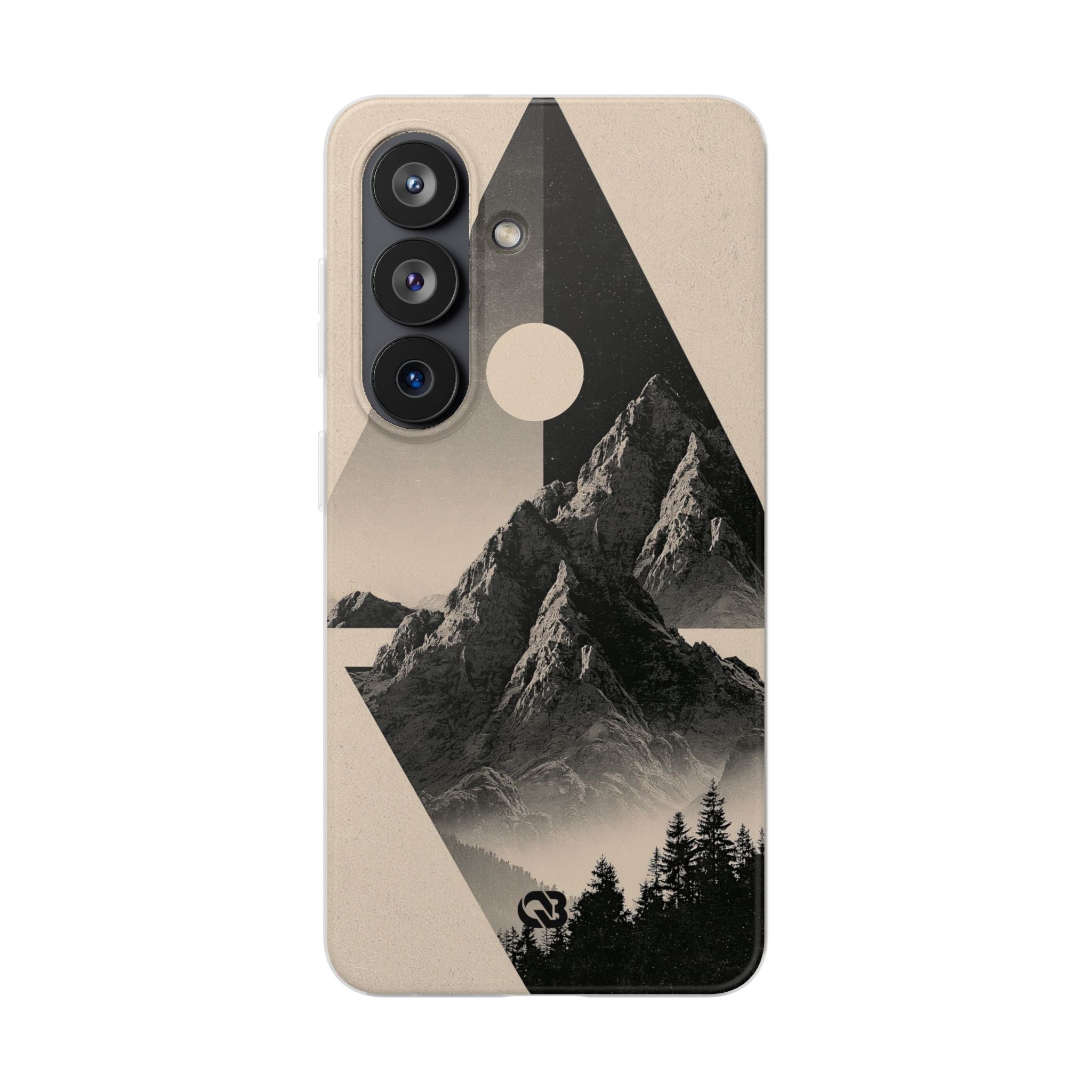 Beige Lite Phone Case for Samsung - Obsidian Summit Parchment
