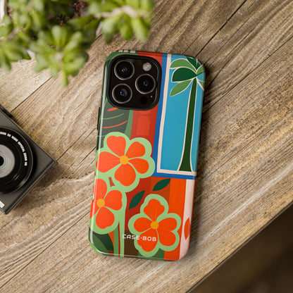 Orange Blossom Burst iPhone 16 Pro Max Case - Tough